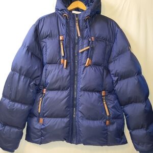 Wanakome Down Filled Puffer Coat Women's Size X Large Thick Warm